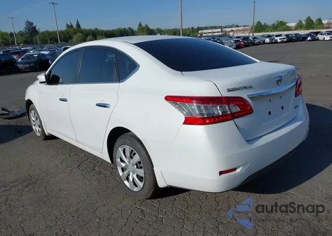 2014 Nissan Sentra S из США, поврежденный, VIN 3N1AB7AP8EY338216